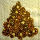 144 Weihnachten Blumen - 3-lagig - Viva